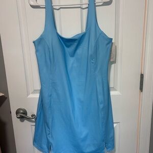 All in Motion Women's Athletic Dress built in shorts  - Light Blue